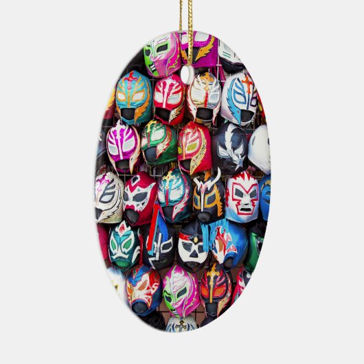 Lucha Libre Keramikornament (Rechts)