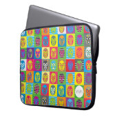 Lucha Libre Laptopschutzhülle (Vorderseite Links)
