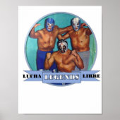 LUCHA LIBRE LEGENDS POSTER (Vorne)
