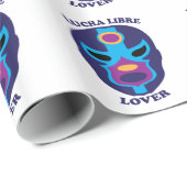 Lucha Libre Liebhaber Geschenkpapier (Rolleneckpunkt)