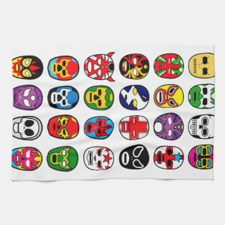 Lucha Libre Luchador mexikanische Wrestling-Masken Handtuch