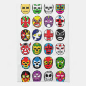 Lucha Libre Luchador mexikanische Wrestling-Masken Handtuch (Vertikal)