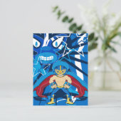 Lucha Libre Luchador Wrestler Postkarte (Stehend Vorderseite)