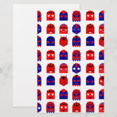 Lucha-Libre-Masken Briefpapier (Vorne/Hinten)