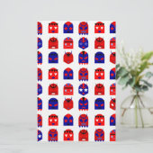Lucha-Libre-Masken Briefpapier (Stehend Vorderseite)