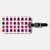 Lucha libre Masken Gepäckanhänger (Vorderseite horizontal)