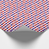 Lucha libre Masken Geschenkpapier (Ecke)