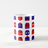Lucha libre Masken Kaffeetasse (Mittel)