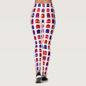 Lucha libre Masken Leggings (Rückseite)