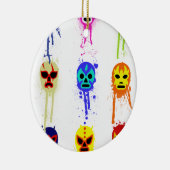 Lucha Libre Masken-mexikanischer Keramik Ornament (Rechts)