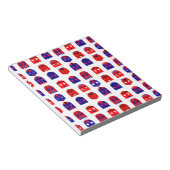 Lucha libre Masken Notizblock (angewinkelt)
