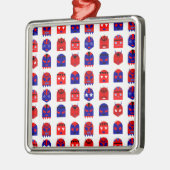 Lucha libre Masken Ornament Aus Metall (Links)