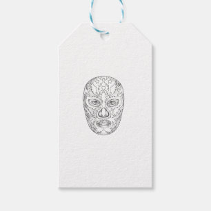Lucha Libre Masken-Tätowierung Geschenkanhänger