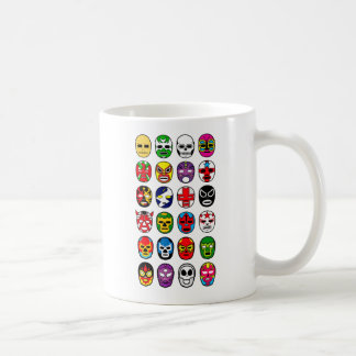 Lucha Libre Maskenringkämpfer Mexikaner-Wrestling Kaffeetasse