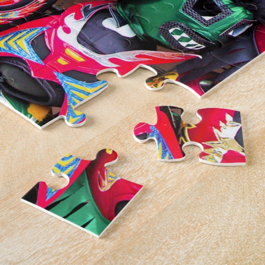 Lucha Libre Masks Puzzle (Seite)