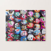 Lucha Libre Masks Puzzle (Horizontal)