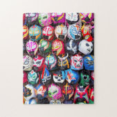 Lucha Libre Masks Puzzle (Vertikal)