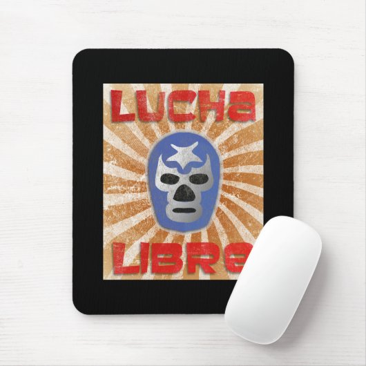 Lucha Libre Mexikaner-Wrestling Mousepad (Mit Mouse)