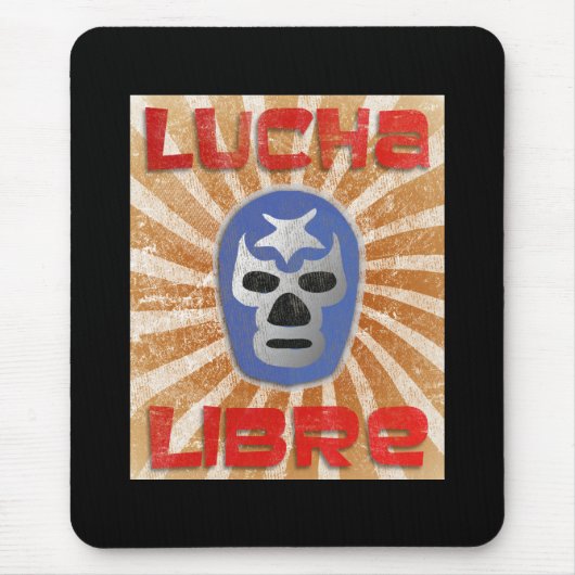 Lucha Libre Mexikaner-Wrestling Mousepad (Vorne)