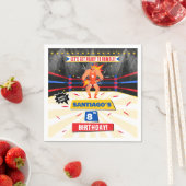 Lucha Libre Mexikanischer Wrestling Party Paper Na Serviette (Beispiel)