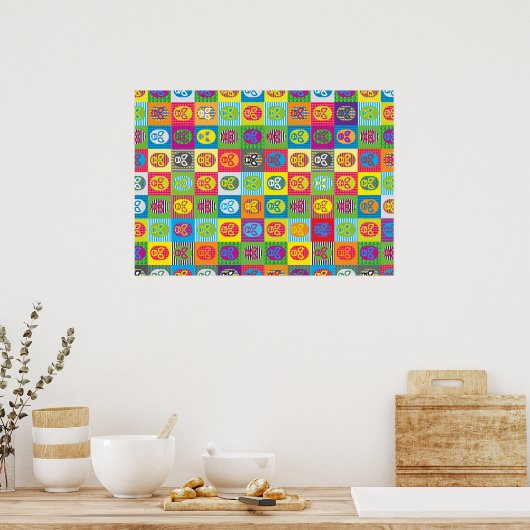 Lucha Libre Poster (Küche)