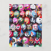 Lucha Libre Postkarte (Vorderseite)
