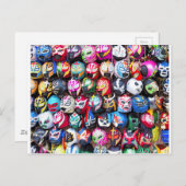 Lucha Libre Postkarte (Vorne/Hinten)