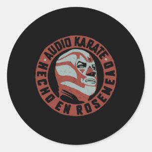 Lucha Libre Runder Aufkleber