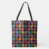 Lucha Libre Sugar Skull Tasche (Vorderseite)
