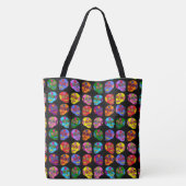 Lucha Libre Sugar Skull Tasche (Rückseite)