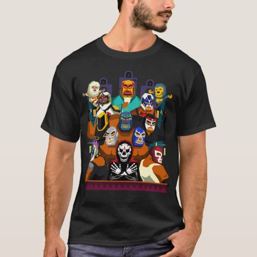 Lucha Libre T-Shirt (Vorderseite)
