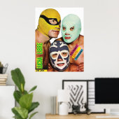 Lucha Libre Trio Poster (Heimbüro)
