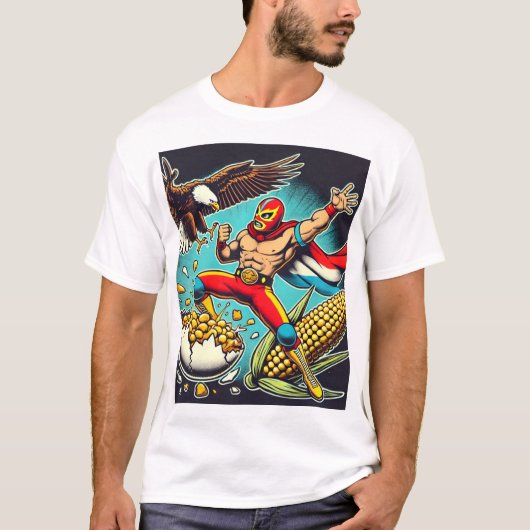 Lucha Libre Tshirt (Vorderseite)