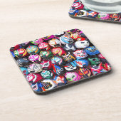 Lucha Libre Untersetzer (Linke Seite)