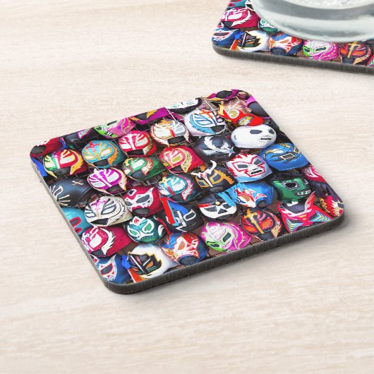 Lucha Libre Untersetzer (Linke Seite)