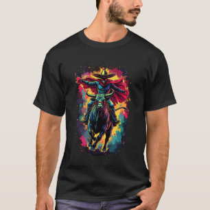 Lucha Libre Vaquero Mexikanischer Rodeo Geist T-Shirt