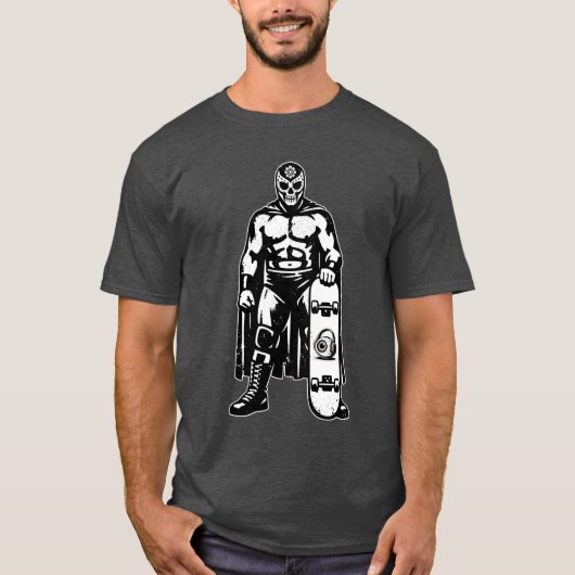 Lucha Sk8 T-shirt (Vorderseite)