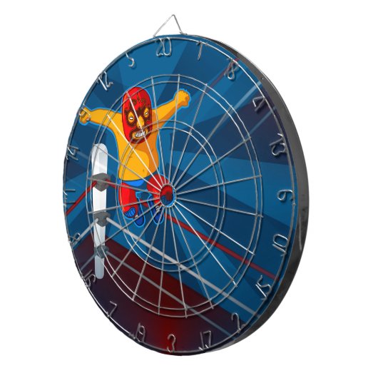 Luchador Dartscheibe (Vorderseite rechts)