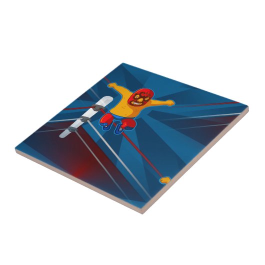 Luchador Fliese (Seite)