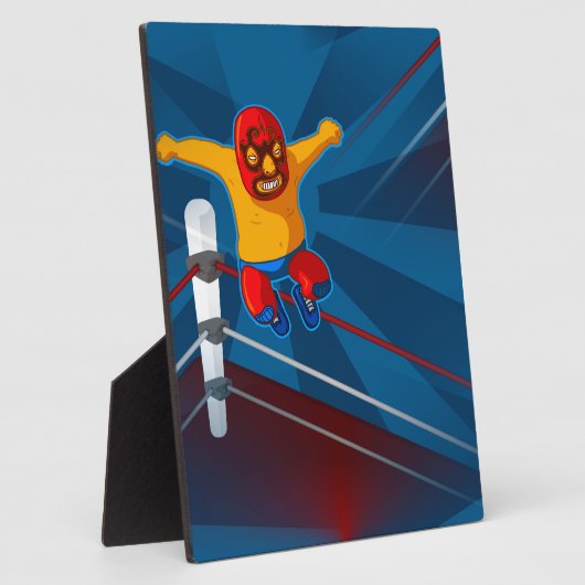 Luchador Fotoplatte (Seite)