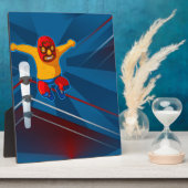 Luchador Fotoplatte (Seite)