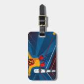 Luchador Gepäckanhänger (Vorderseite vertikal)