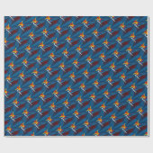 Luchador Geschenkpapier (Flach)