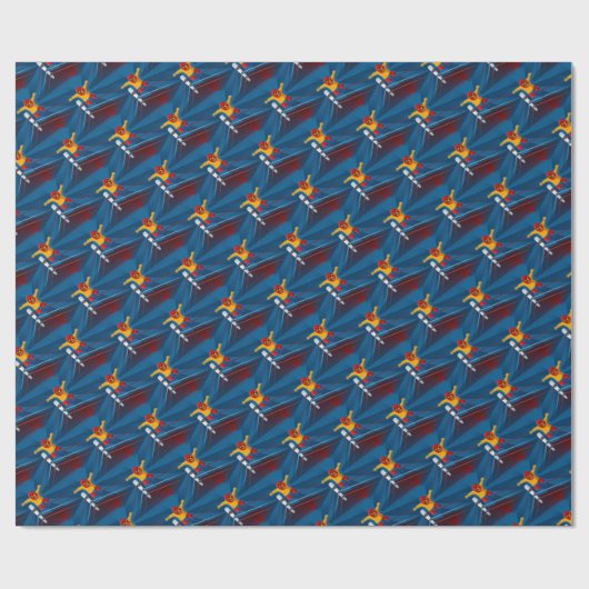 Luchador Geschenkpapier (Flach)