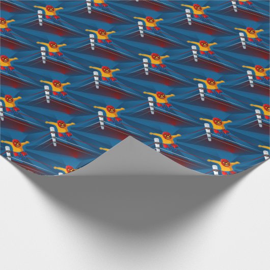 Luchador Geschenkpapier (Ecke)