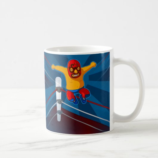 Luchador Kaffeetasse (Rechts)