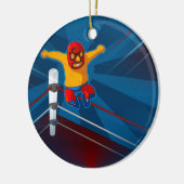 Luchador Keramikornament (Links)