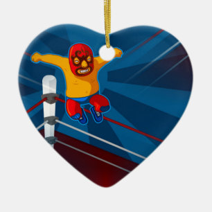 Luchador Keramikornament