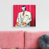 Luchador Leinwanddruck (Insitu (Wohnzimmer))