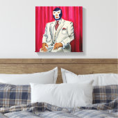 Luchador Leinwanddruck (Insitu (Schlafzimmer))